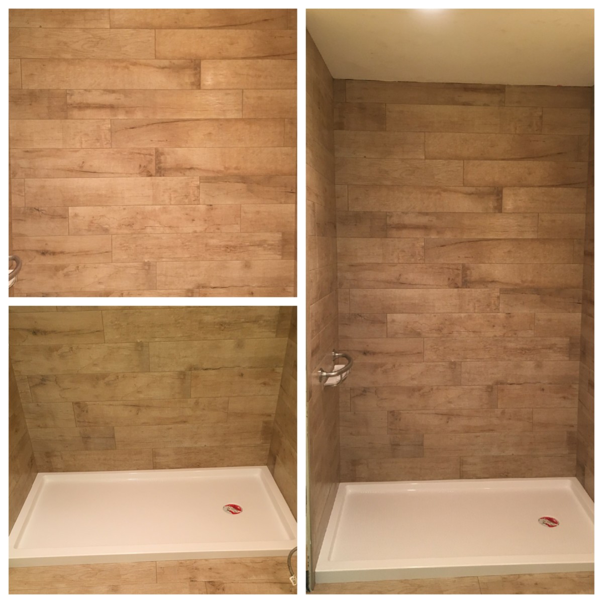 6×36 Wood Look Shower Destin Elite Tile